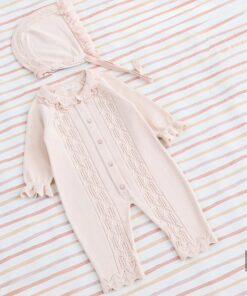 2-delige Set Ruffled Majestic Roze