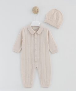 Gebreide set 2-delig Imperial Beige
