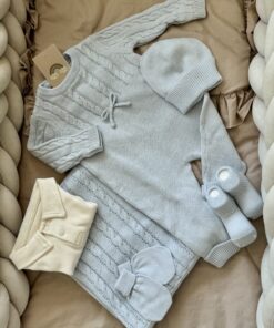 Alternative view of Complete Newbornset 6-delig Cable Blue
