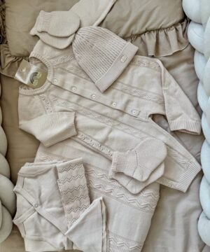 Complete Newbornset 7-delig Royal Beige