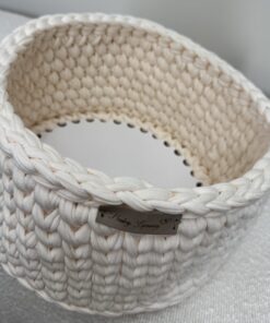 Alternative view of Handgemaakte Commodemand Rond Vanilla