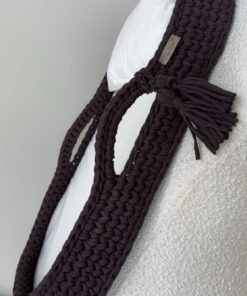 Alternative view of Cotton DarkBrown Verschoonmand