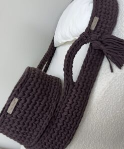 Alternative view of Handgemaakte Commodemand Rond DarkBrown