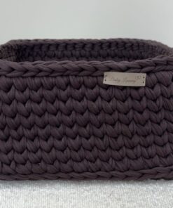 Alternative view of Handgemaakte Commodemand Vierkant DarkBrown