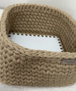 Handgemaakte Commodemand Vierkant Beige #14