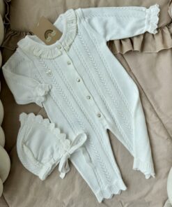 2-delige Set Ruffled Cream