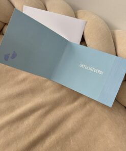 Alternative view of Wenskaart Hoera Een Lief Klein Prinsje Geboren