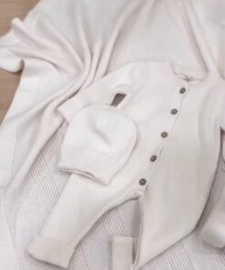 Alternative view of Complete newbornset Leaf 5-delig Crème