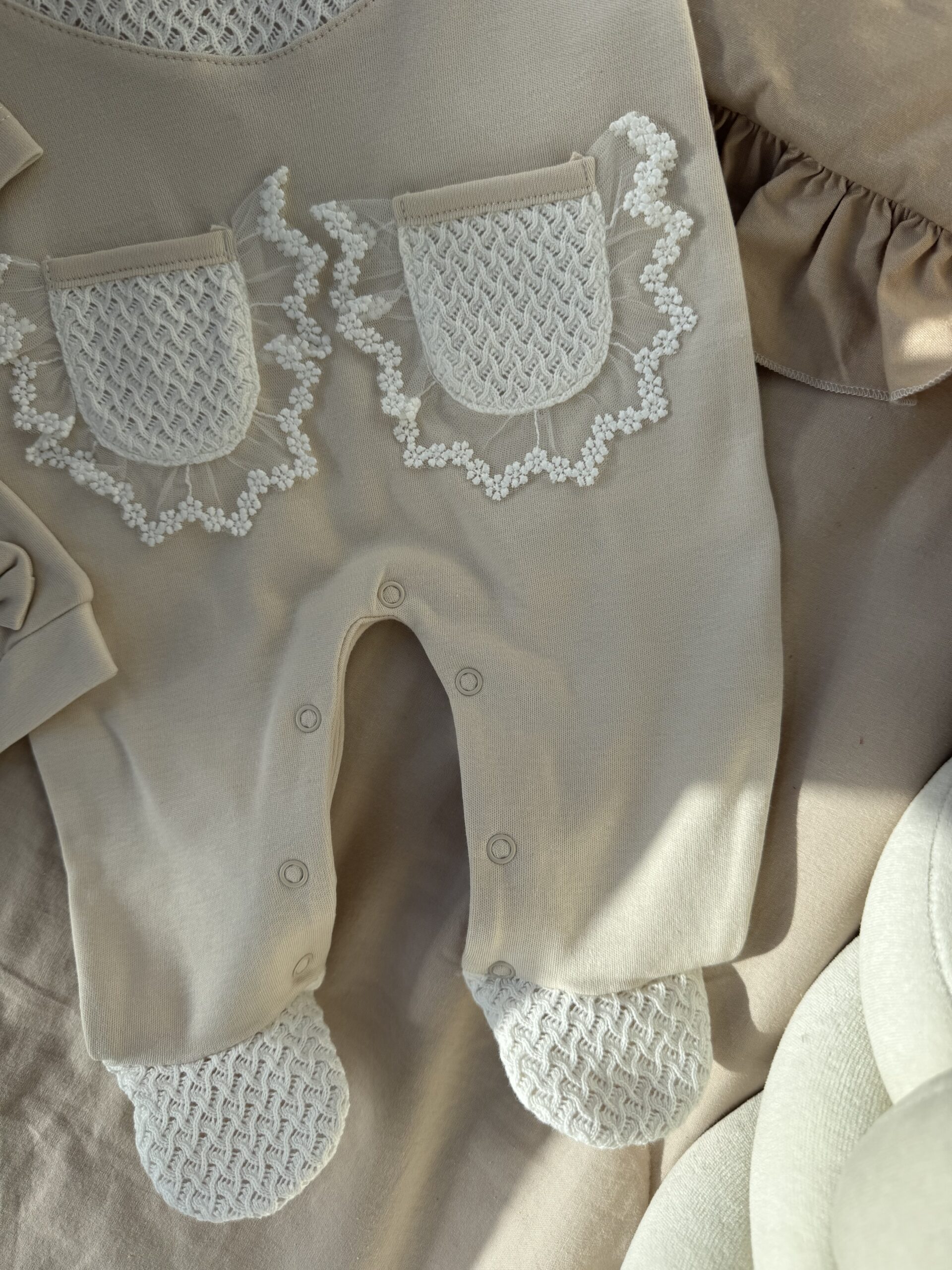 2-delige Set Lace Beige - Afbeelding 3