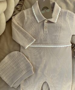 Alternative view of Gebreide set 2-delig Beige