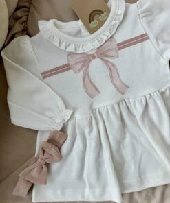 Alternative view of Jurkje Bow OldPink Haarbandje