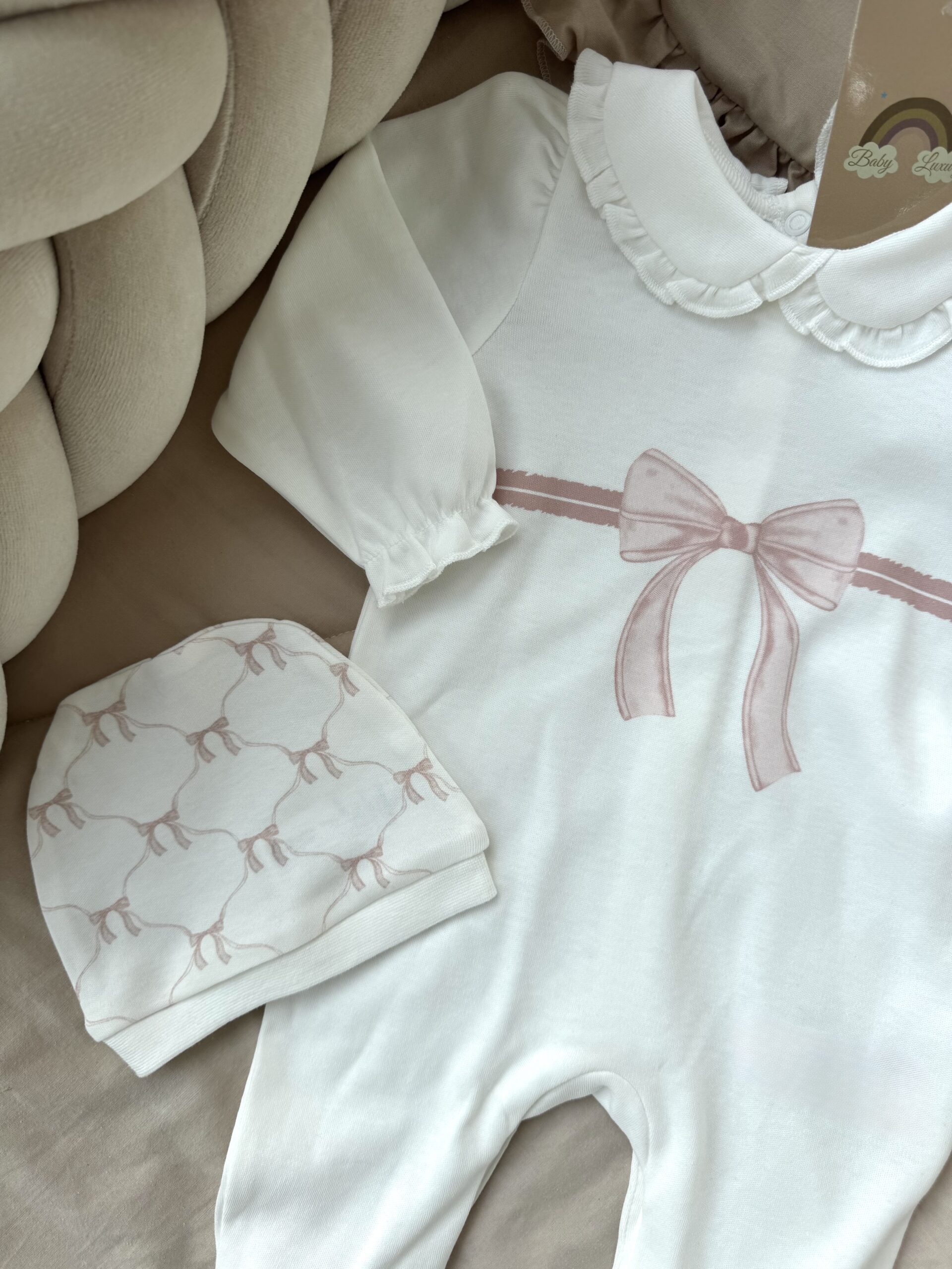 2-delige set Bow Boxpakje OldPink - Afbeelding 4