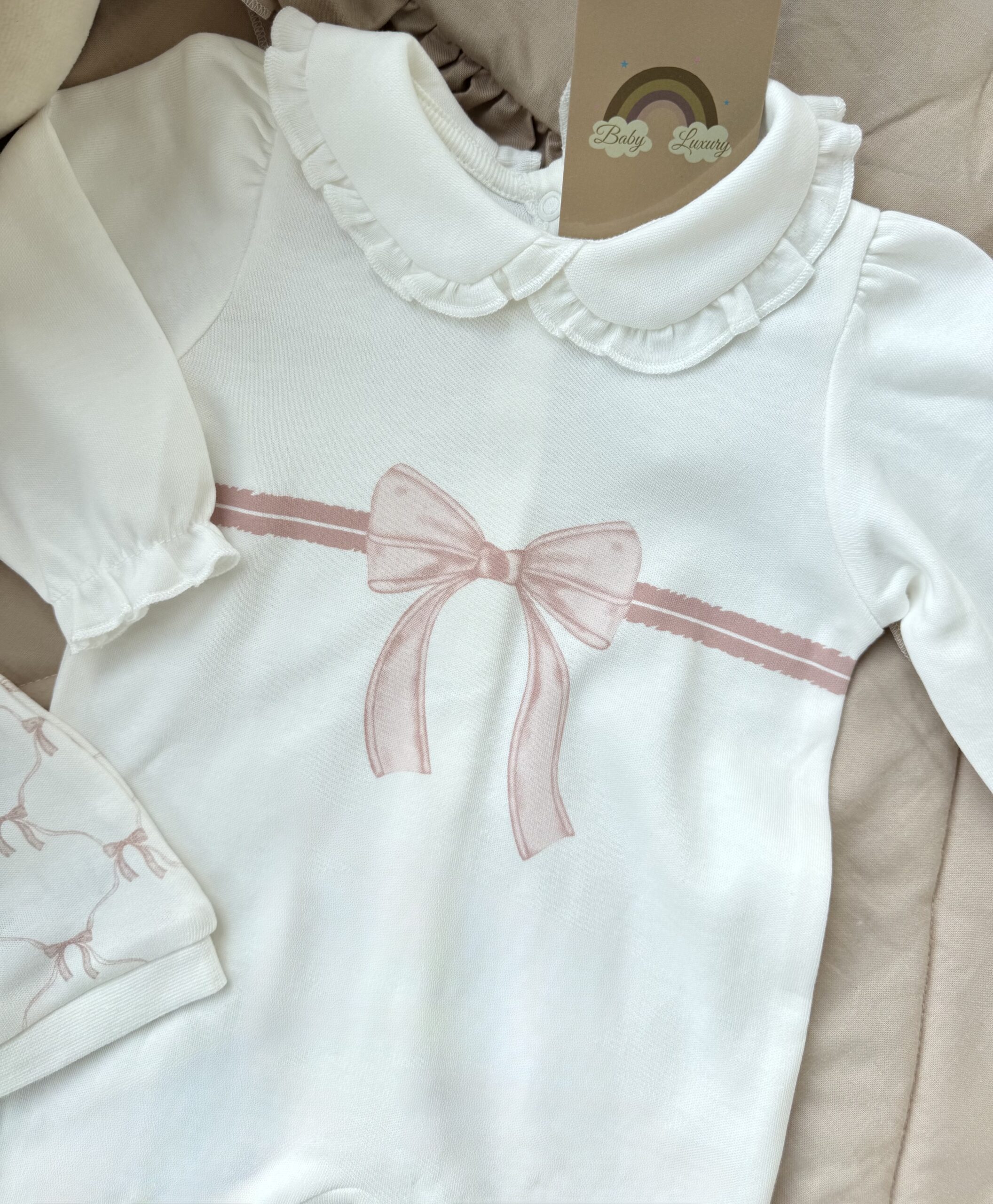 2-delige set Bow Boxpakje OldPink - Afbeelding 3