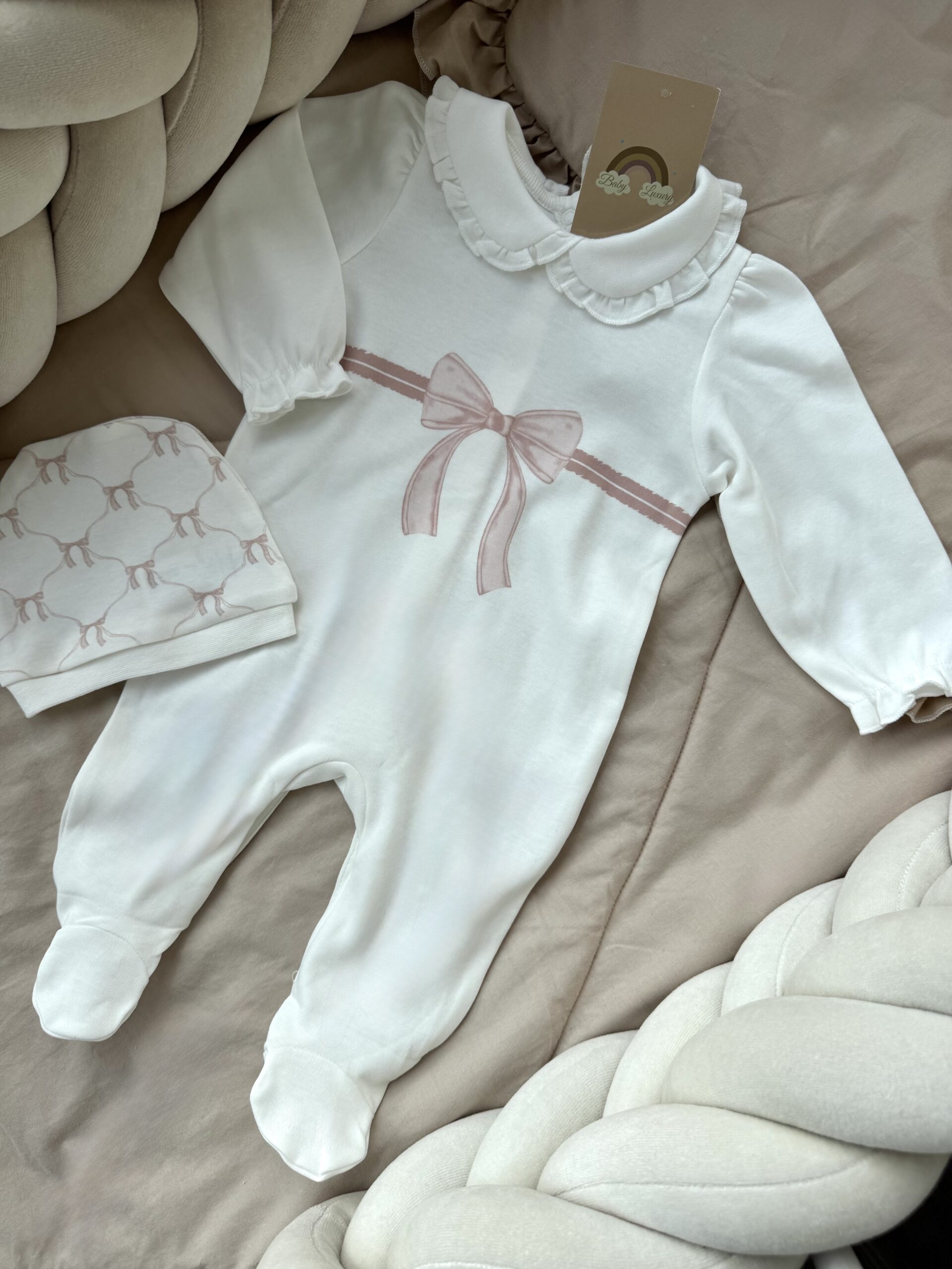 2-delige set Bow Boxpakje OldPink